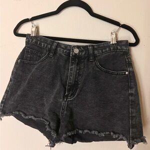 SHEIN Dark Gray Jean Shorts